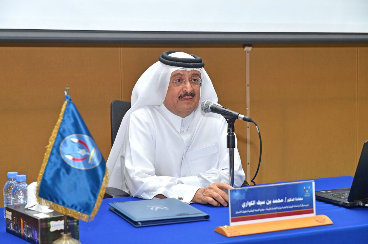 Dr. Mohammed Saif Al Kuwari, a NHRC Member. 