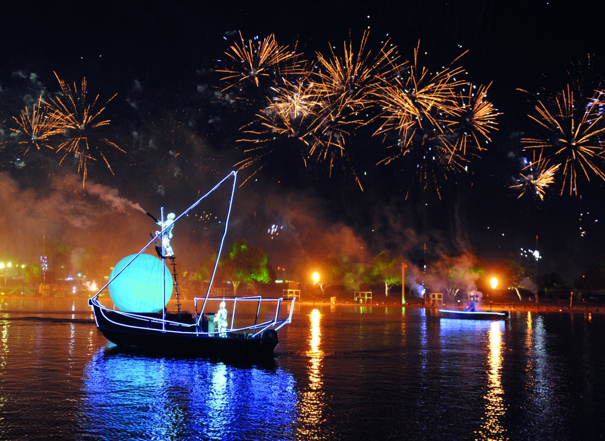 Snaps from the opening of the Second Aspire Lake Festival at Aspire Park, yesterday.  Pictures: Kammutty V P / The Peninsula