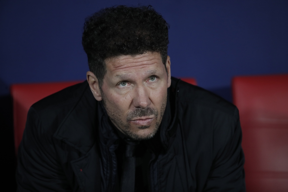  Head coach of Atletico Madrid Diego Simeone . Burak Akbulut - Anadolu
