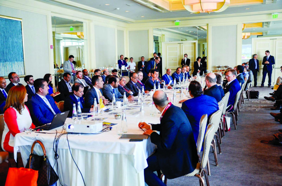 QBA officials during a meeting with US counterparts in Miami, US.