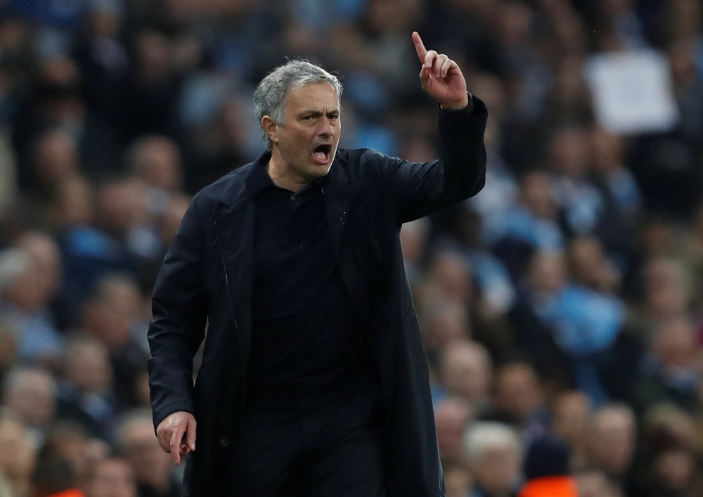 Manchester United manager Jose Mourinho REUTERS/Russell Cheyne