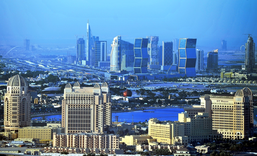 Lusail city Skyline from Doha West Bay area. File Photos by Abdul Basit © The Peninsula