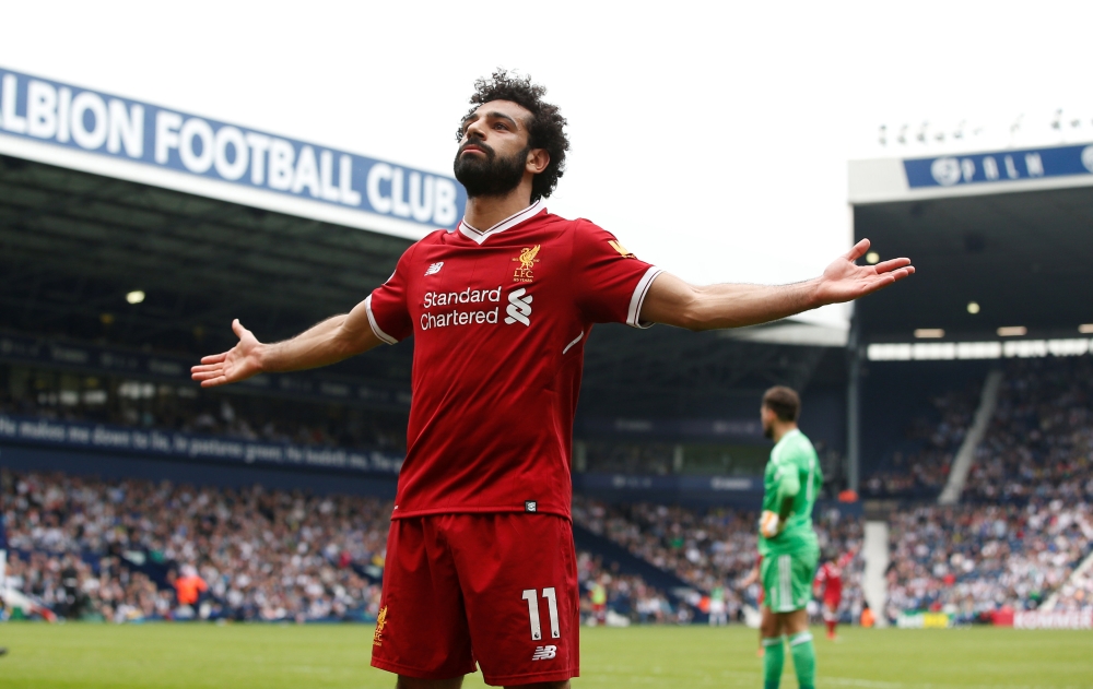 Liverpool's Mohamed Salah. REUTERS/Andrew Yates