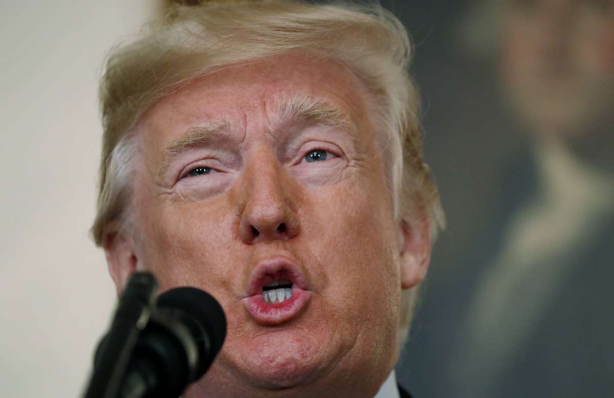 US President Donald Trump (Reuters/Kevin Lamarque) 