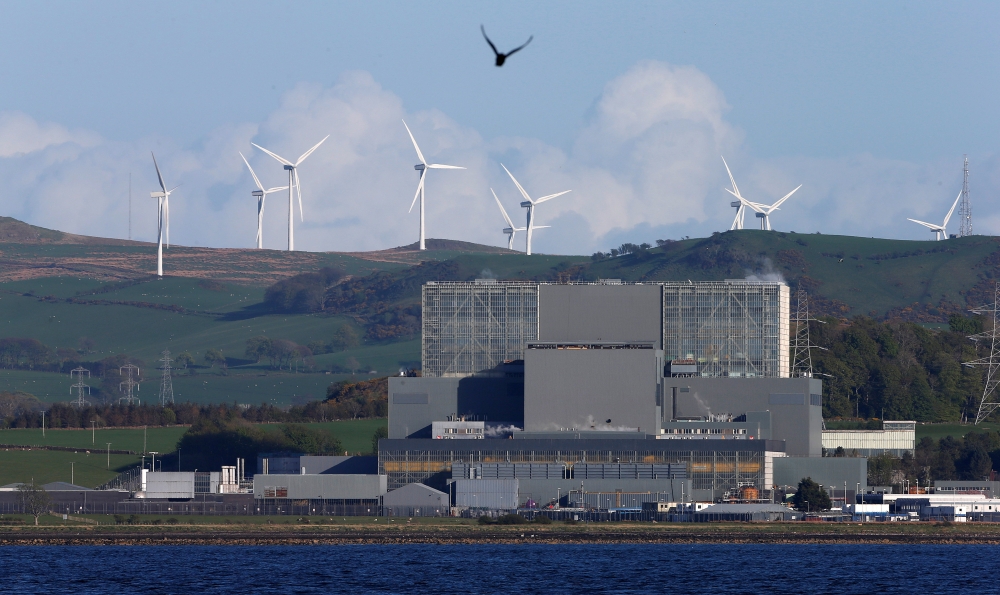 The Hunterston nuclear power station in West Kilbride, Scotland May 15, 2013. Reuters/Suzanne Plunkett