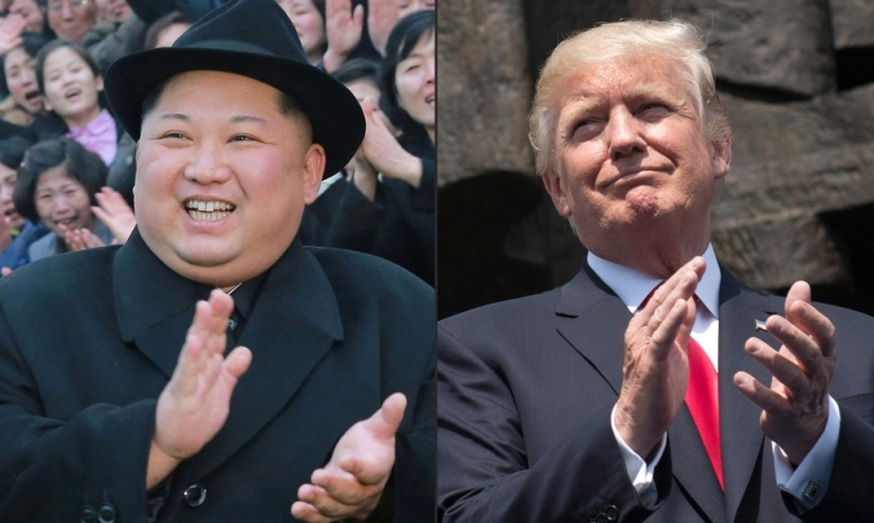 US President Donald Trump &  North Korean leader Kim Jong Un (AFP file photo) 