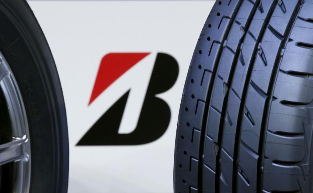 File photo of the logo of Bridgestone Corp Tokyo, Japan, January 8, 2016. REUTERS/Toru Hanai/File Photo
