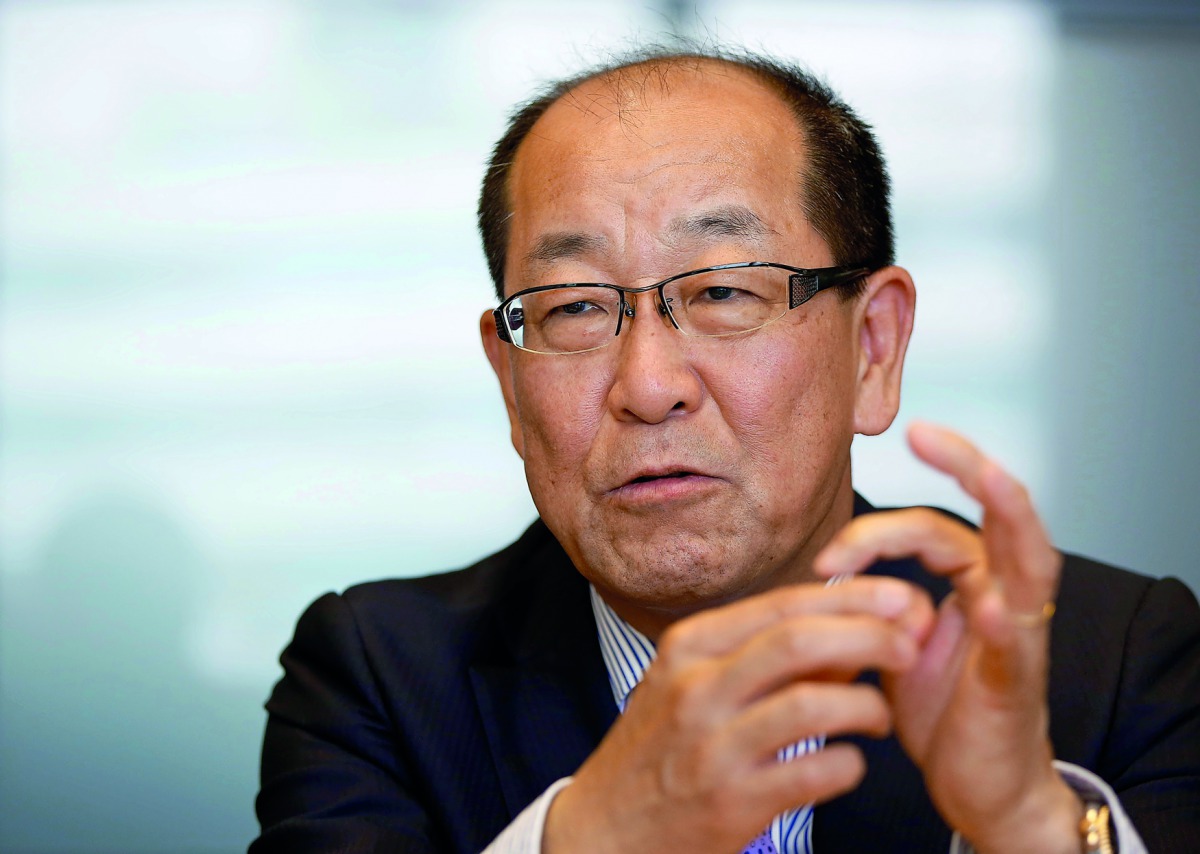 Yoshikazu Tanaka, Toyota Motor Corp. chief engineer of Mirai fuel cell vehicle (FCV), speaks during an interview with Reuters at the company headquarters in Toyota, Aichi prefecture, Japan May 17, 2018. Picture taken May 17, 2018. Reuters/Issei Kato