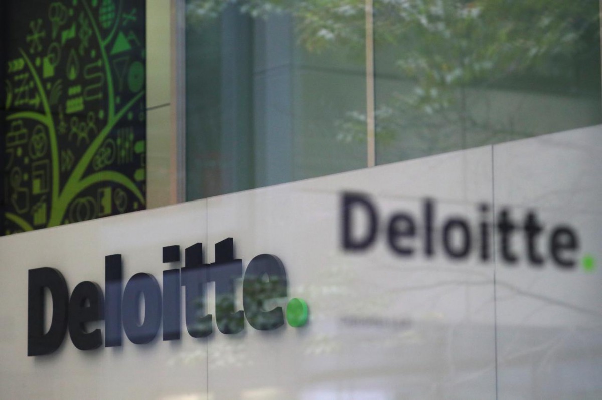 File photo of offices of Deloitte are seen in London, Britain, September 25, 2017. REUTERS/Hannah McKay