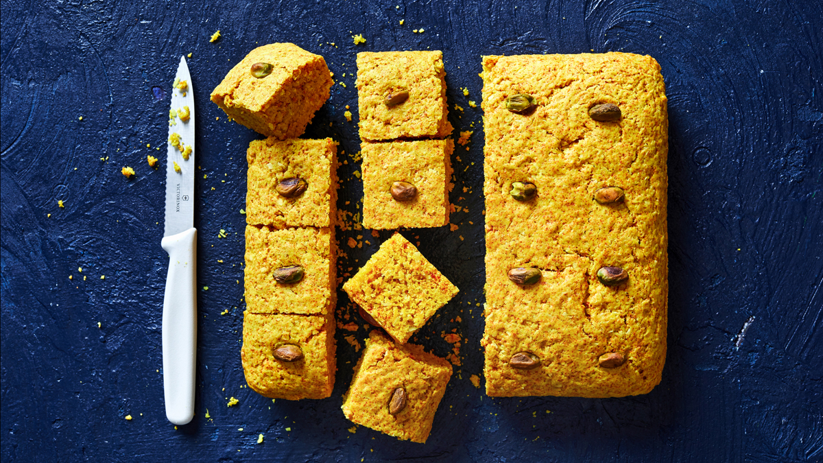 Coconut Turmeric Sweet Bread (Photo by Stacy Zarin Goldberg and food styling by Lisa Cherkasky)