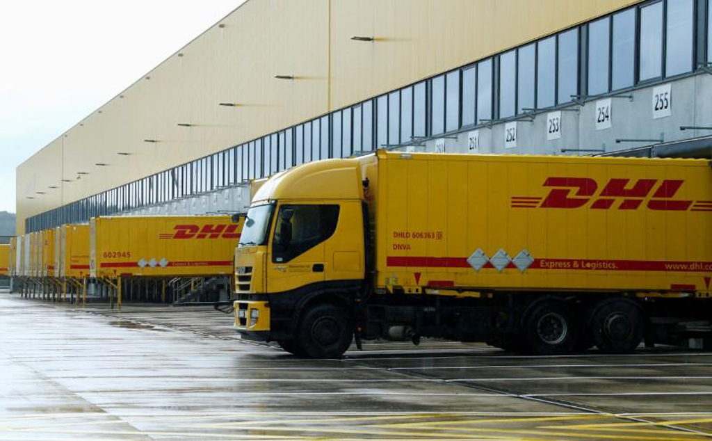 File photo of a distribution centre of German postal and logistics group Deutsche Post DHL is pictured in Obertshausen, Germany June 15, 2016. REUTERS/Ralph Orlowski 