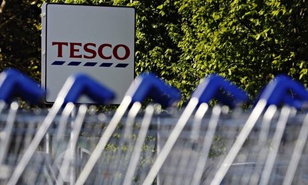 A view of a Tesco supermarket in London.  Reuters/Luke Macgregor