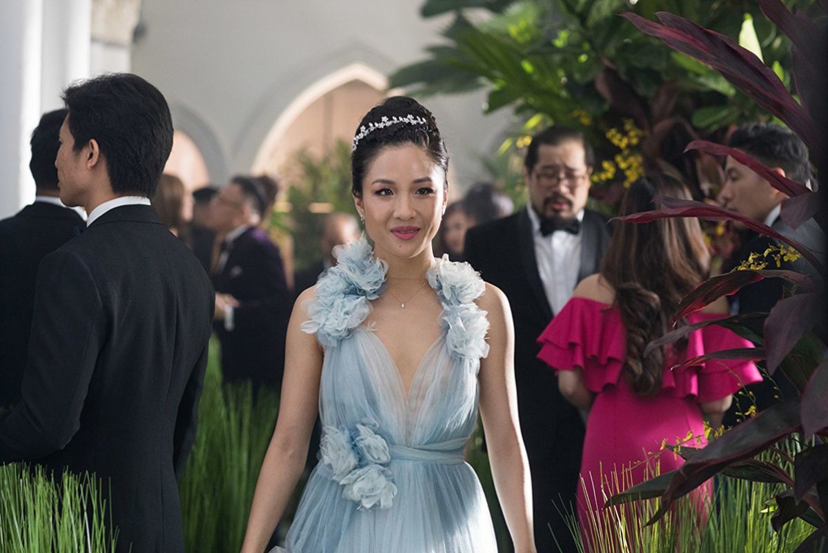 Still of Constance Wu from the movie Crazy Rich Asians