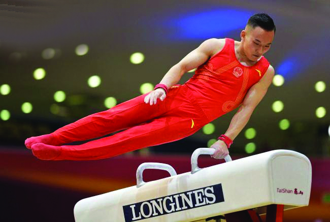 Xiao Ruoteng will spearhead China in men’s team final today. 