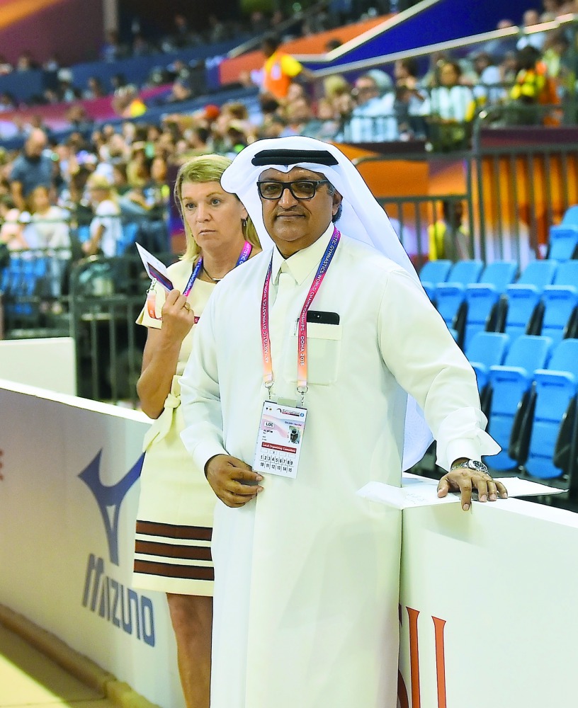 Qatar Gymnastics Federation President Ali Al Hitmi 