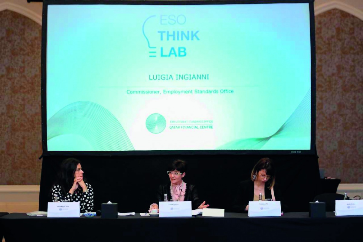 Speakers during the ‘Think-Lab’ session.