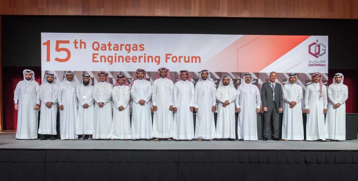 Energy industry experts and the participants of 15th Engineering Forum on the sidelines of the event.