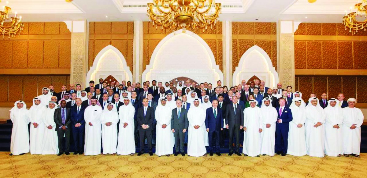 QNB Group’s top officials from across the Group’s international network during the Strategy Conference.
