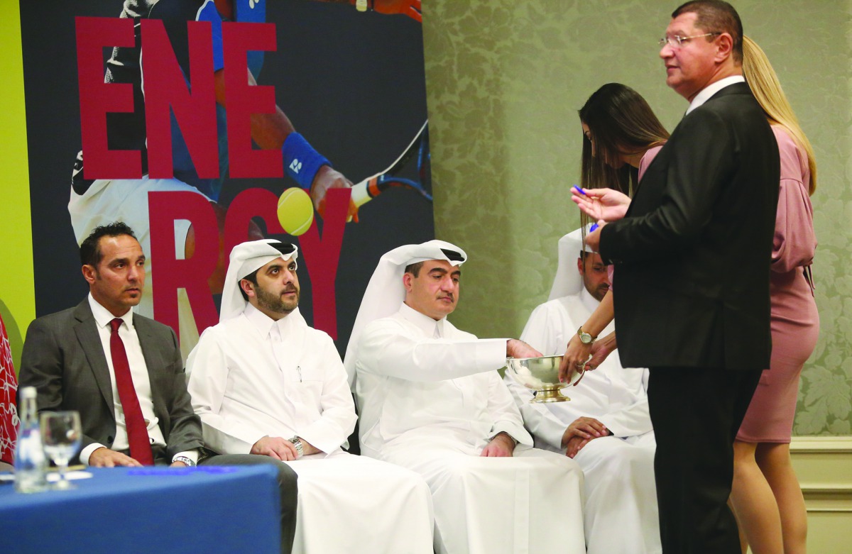 A series of ‘tough matches’ are expected at the week-long Qatar ExxonMobil Open, QTF Secretary General said after the draw ceremony yesterday.