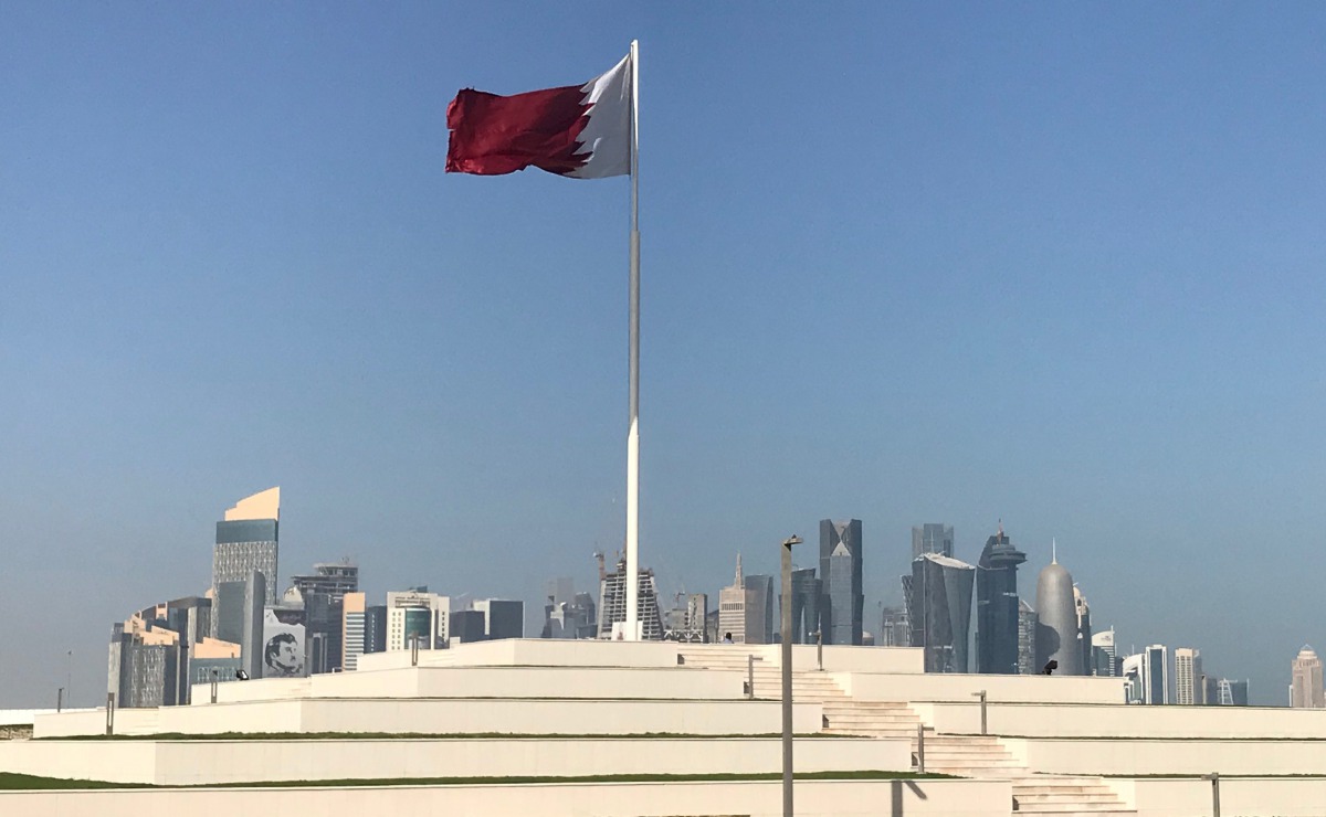 Qatar flag on Corniche (Reuters / File photo)