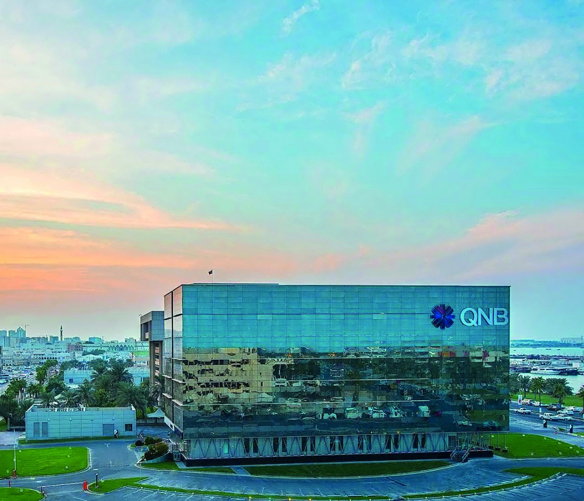 A view of QNB headquarters.
