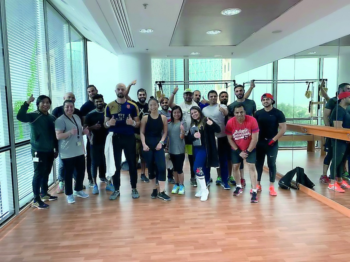 CBactive’ campaign participants posing for picture.