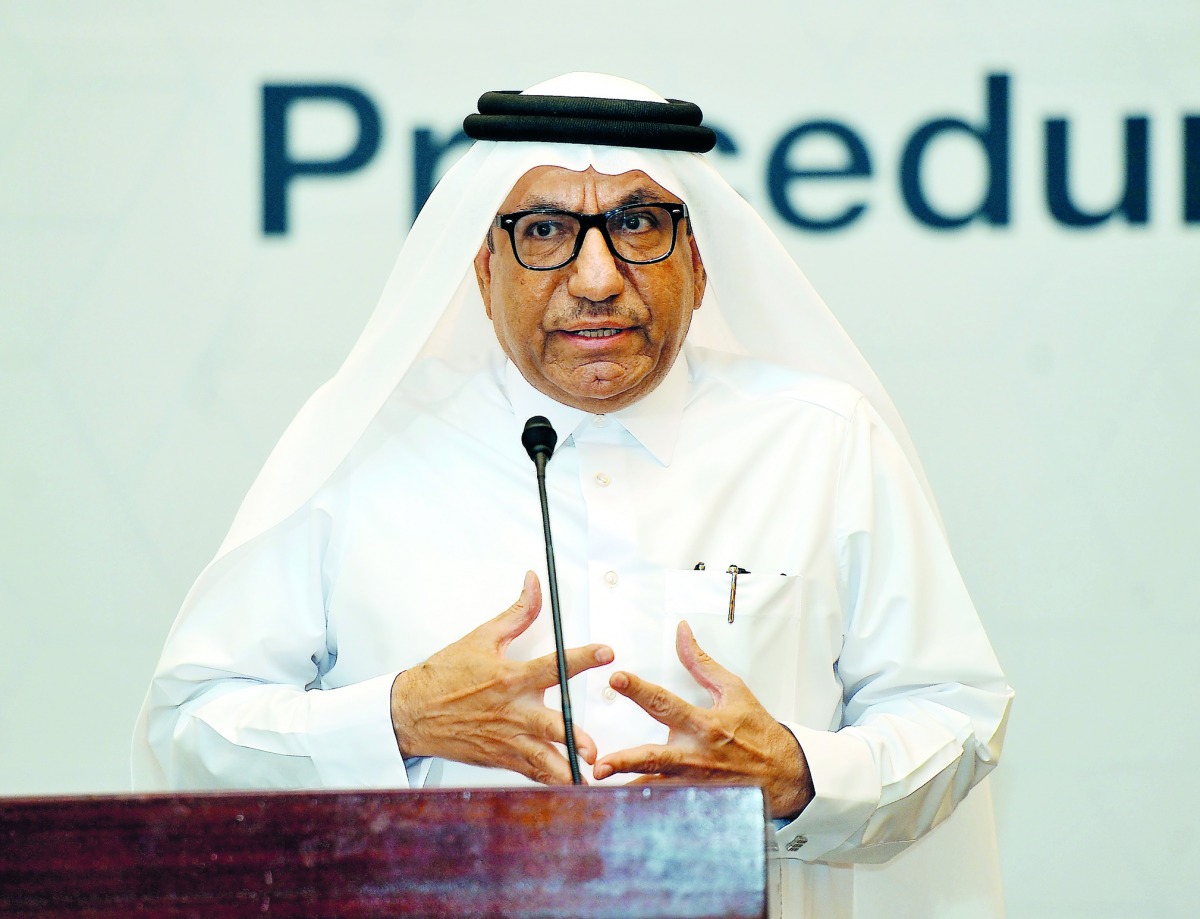 Yousif Ahmad Al Zaman, Chairman, Zaman for Legal Services and Attorneys. Pic Abdul Basit / the peninsula