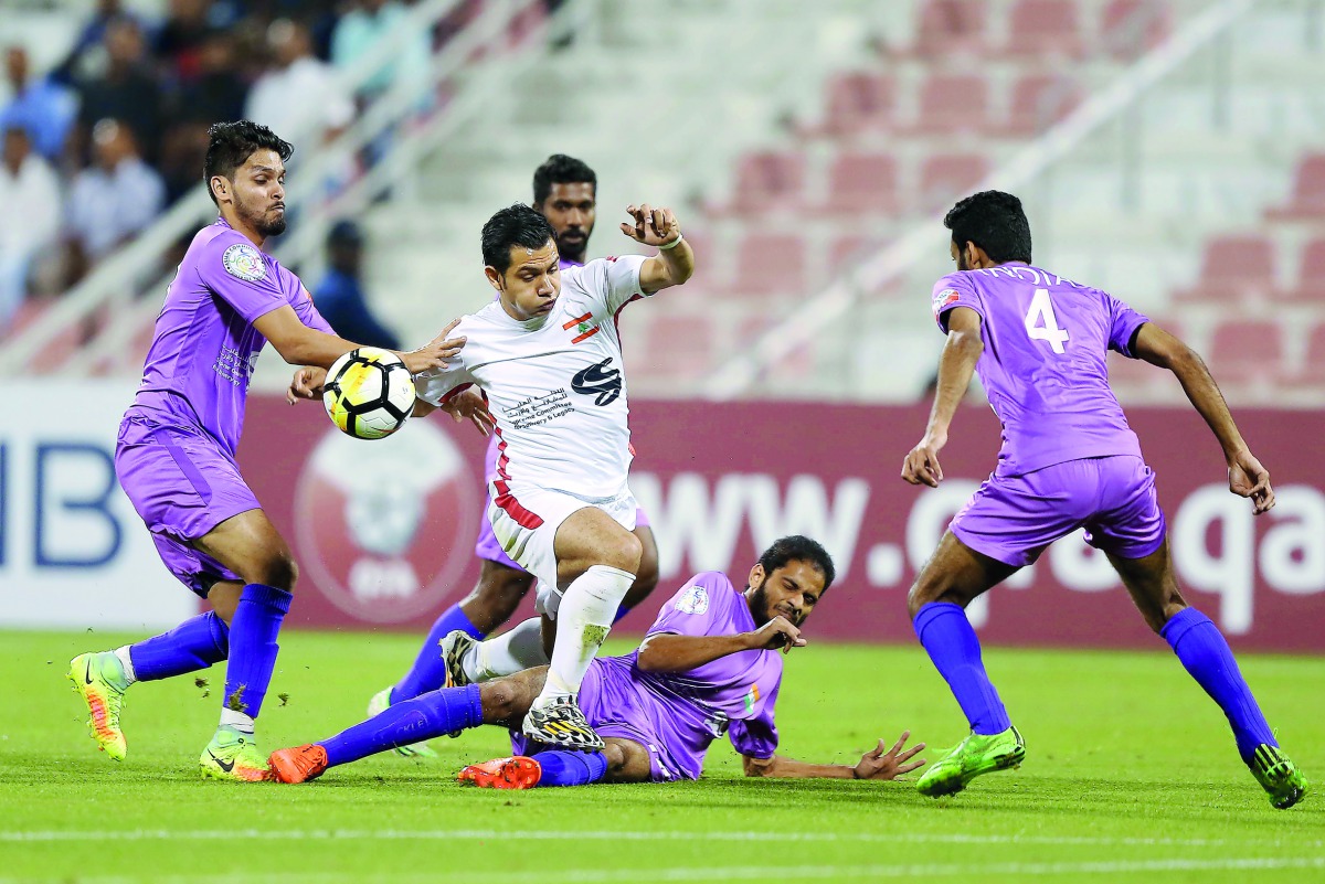 A file picture from  last year’s final match between Lebanon and India.