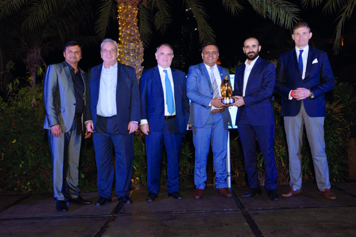 Asc Executives and other officials during the award ceremony.