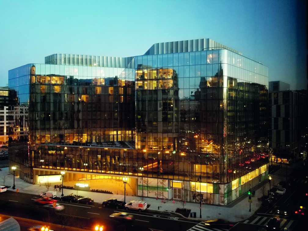 The Conrad Washington, DC, one of Qatari Diar’s projects in Washington.