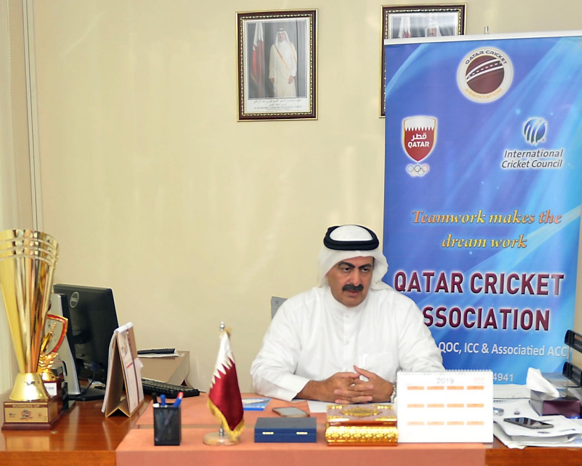 QCA President Yousef Jeham Al Kuwari
