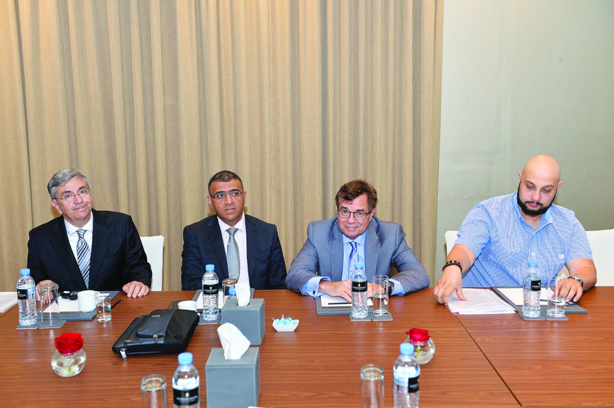 The officials during the event.