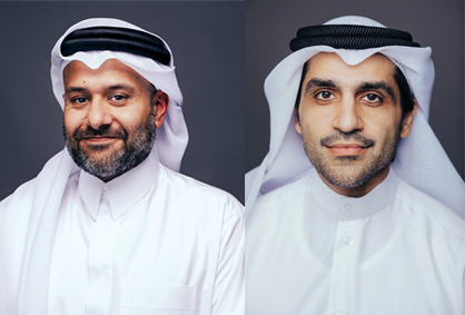 QFC Authority Chief Executive Officer Yousuf Mohamed Al Jaida and  Chief Commercial Officer Raed Al Emadi