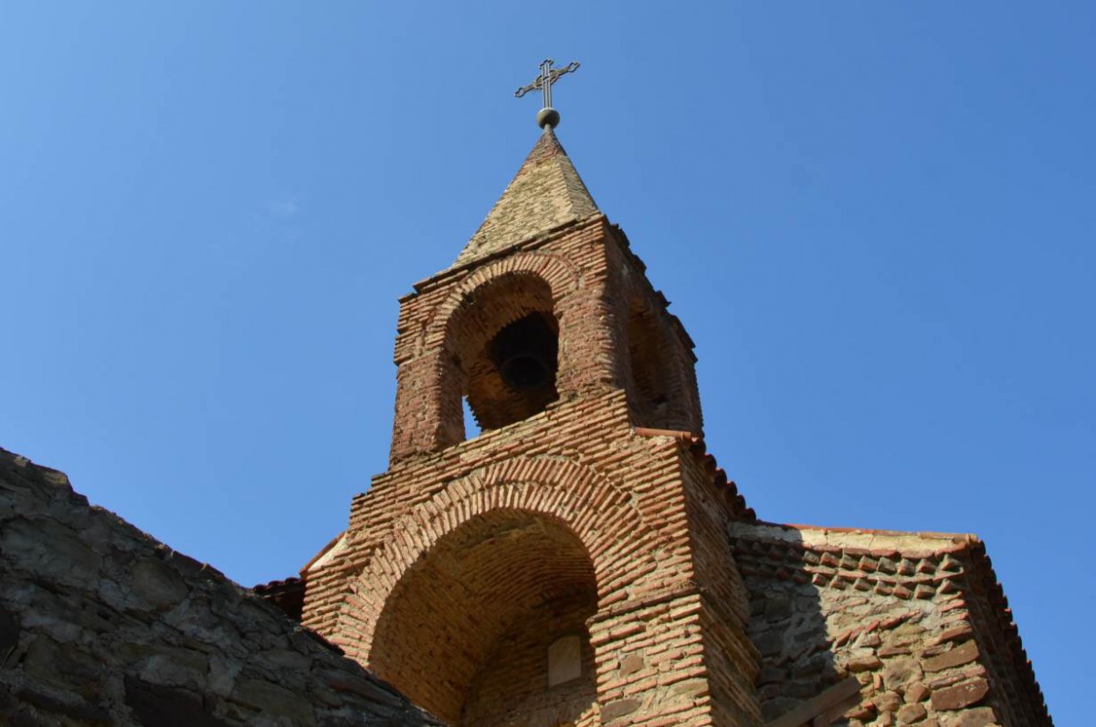 A view of the David Gareja monastery in south-eastern Georgia. Picture taken on August 1, 2019. Thomson Reuters Foundation/Umberto Bacchi