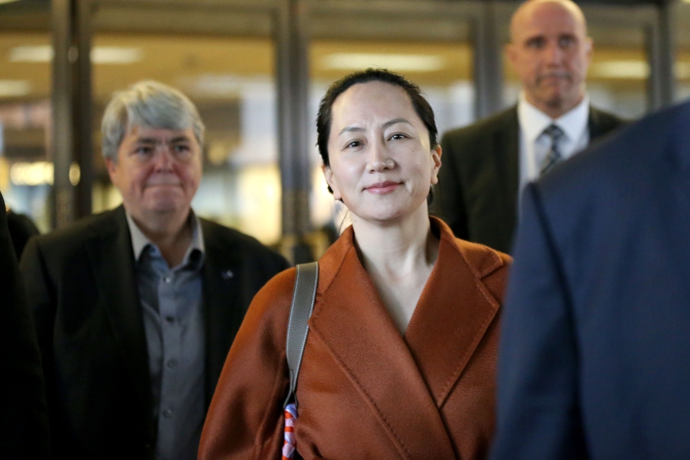 Huawei Technologies Co. Chief Financial Officer Meng Wanzhou leaves the British Columbia Superior Courts on September 23, 2019 in Vancouver, Canada. Karen Ducey/Getty Images/AFP