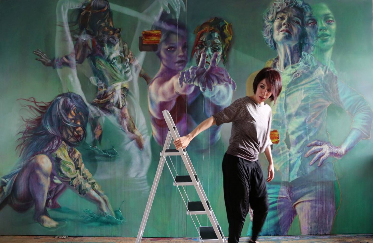 An artwork from Sara Shamma's 