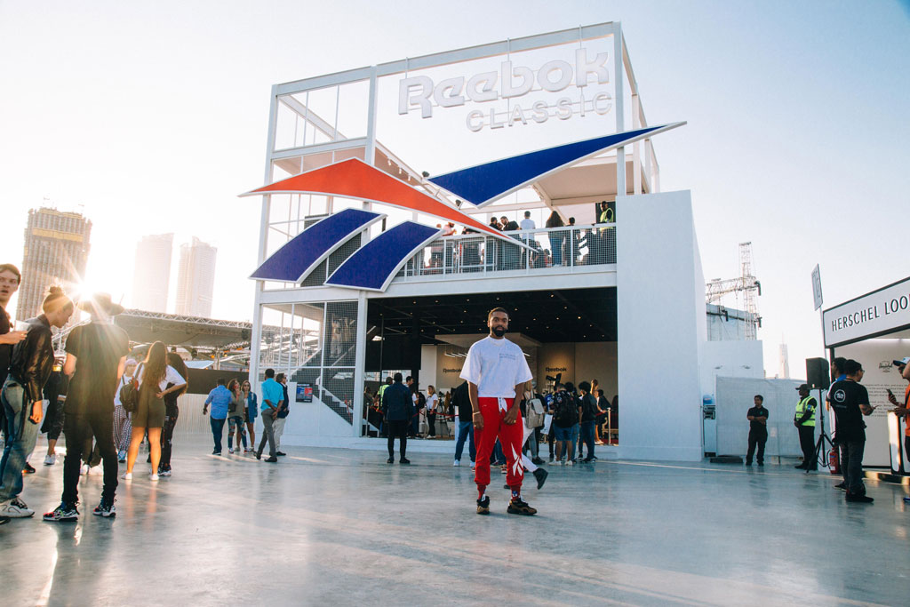 Kerby Jean-Raymond in a Reebok promo shot. Credit: Reebok