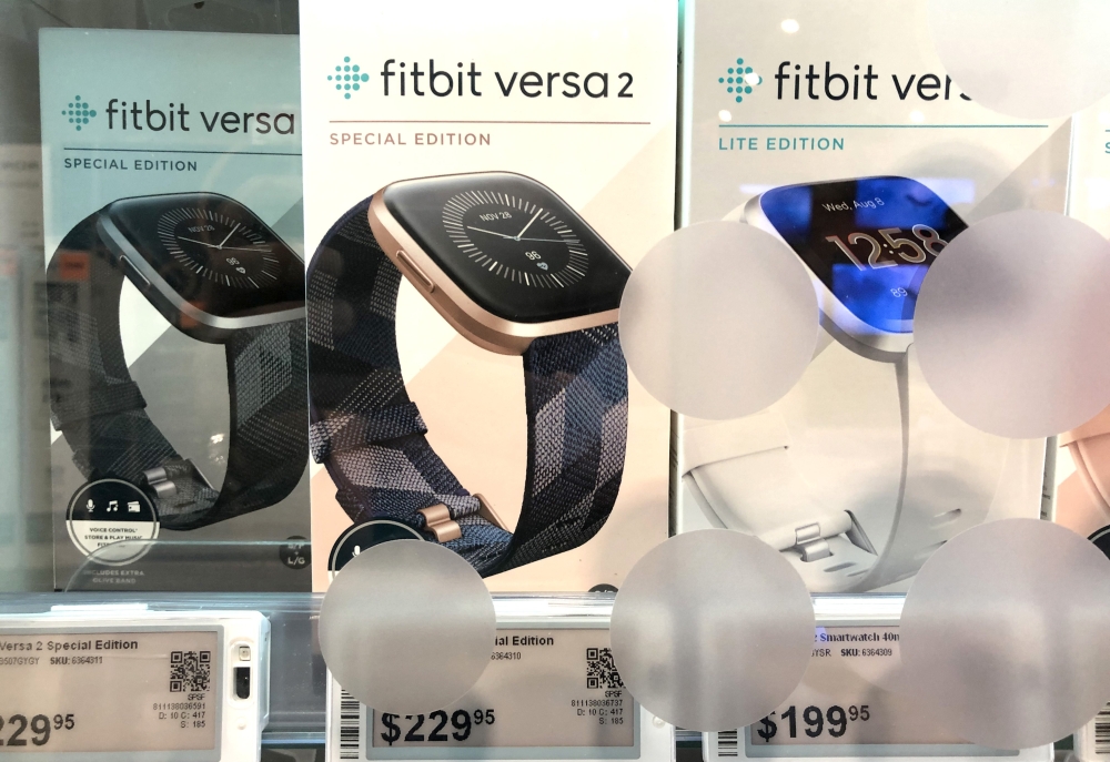 The Fitbit Versa 2 smartwatch is displayed at a Best Buy store on November 01, 2019 in San Rafael, California. Justin Sullivan/Getty Images/AFP 