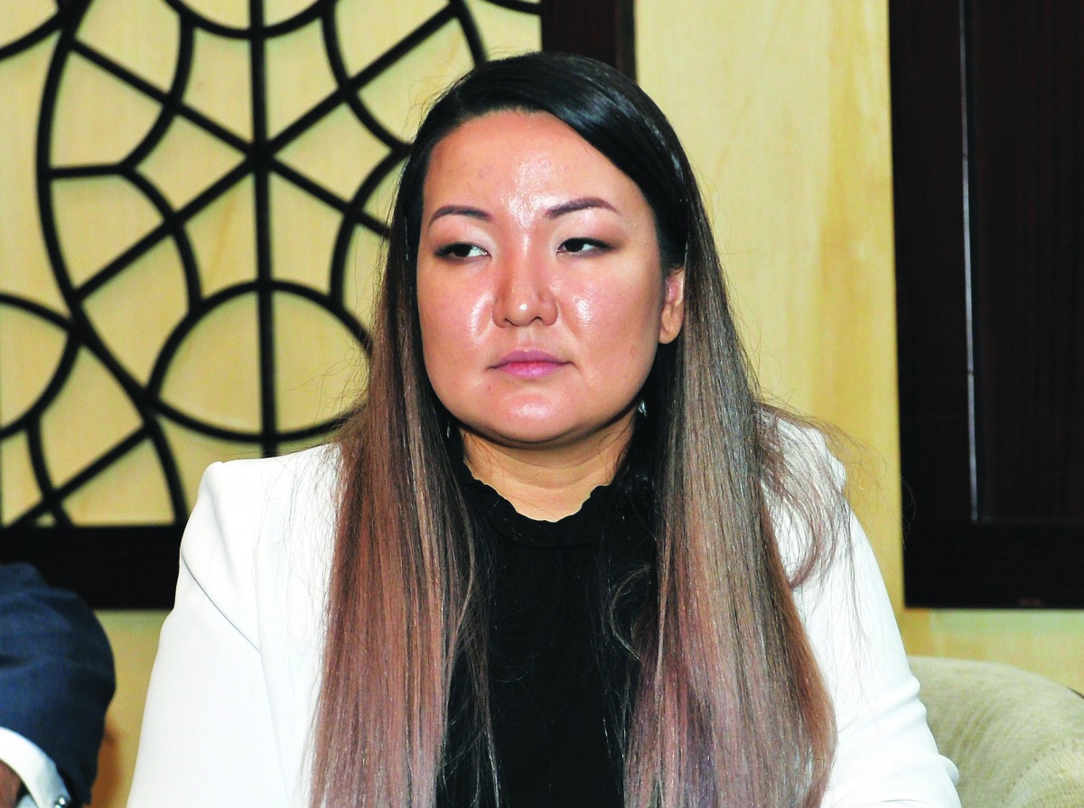 Ulbolsyn Sarybayeva, Managing Director, Kazakh Invest. Pic: Salim Matramkot/ The Peninsula
