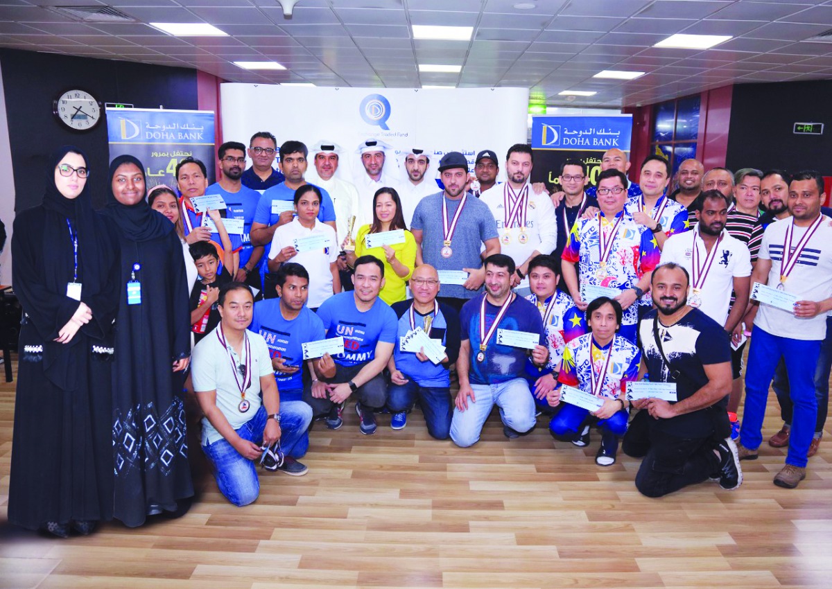 The participants during the Annual Tri Sports Championship event.