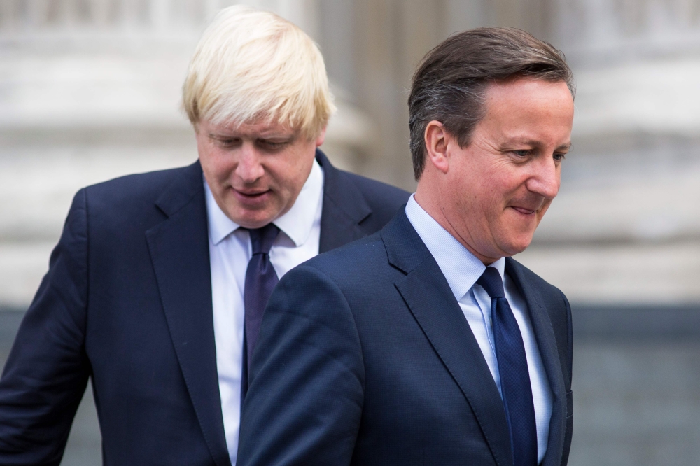 After revelations that British Prime Minister Boris Johnson referred to a predecessor David Cameron as a 
