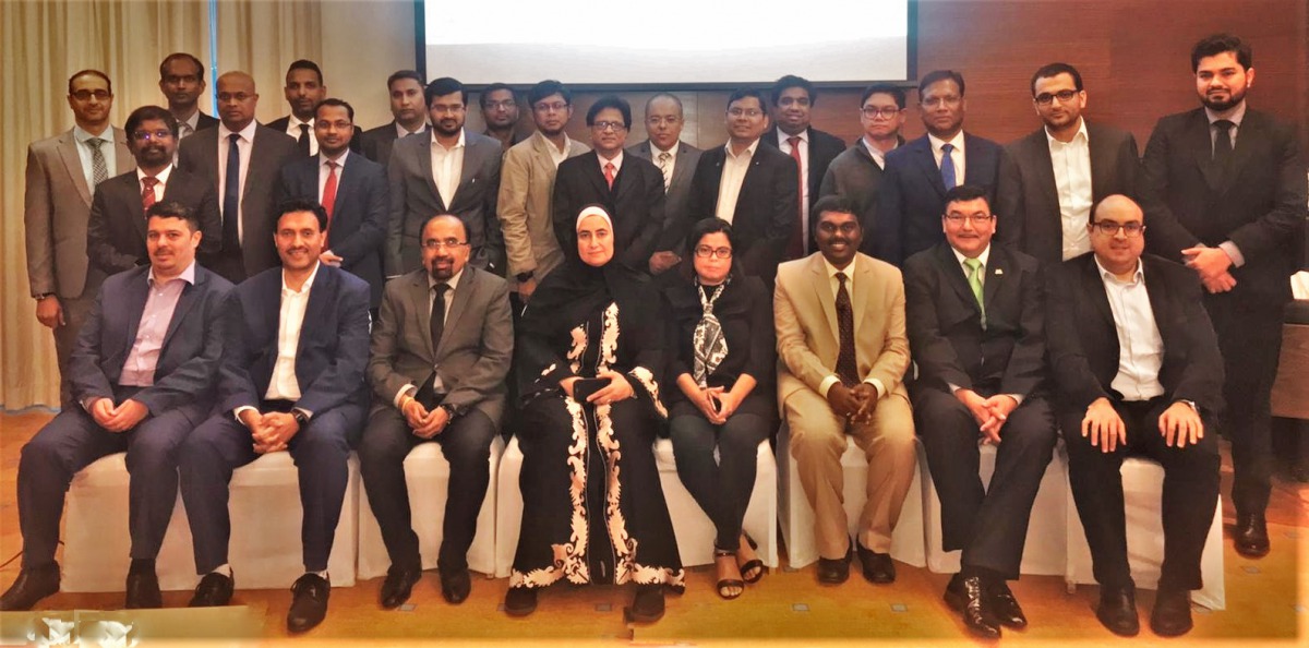 Participants during the workshop, titled “A practical approach to COBIT 2019”, held by the Institute of the Internal Auditors, Doha Chapter, at Hotel Hilton Doha, recently.  
