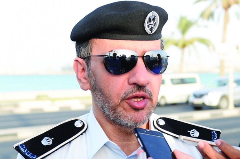 Assistant Director of the Media and Traffic Awareness Department, Colonel Jaber Mohamed Rashid Odaiba