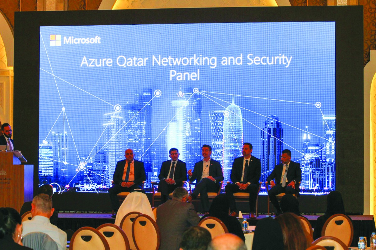 Experts sharing their views during  the panel discussion.