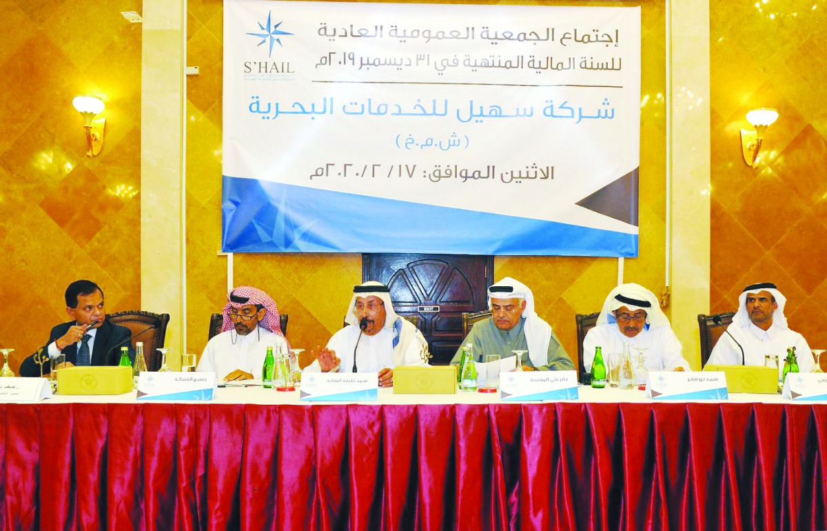 FROM LEFT: Dr Abdelaziz Bouras, Pre-Awards Manager at Qatar University, Prof Mariam Ali Al Maadeed, Vice President for Research and Graduate Studies Office at Qatar University; Mohammed Essa Al Boaiain, Acting Chief Officer for Design and Delivery at Mshe