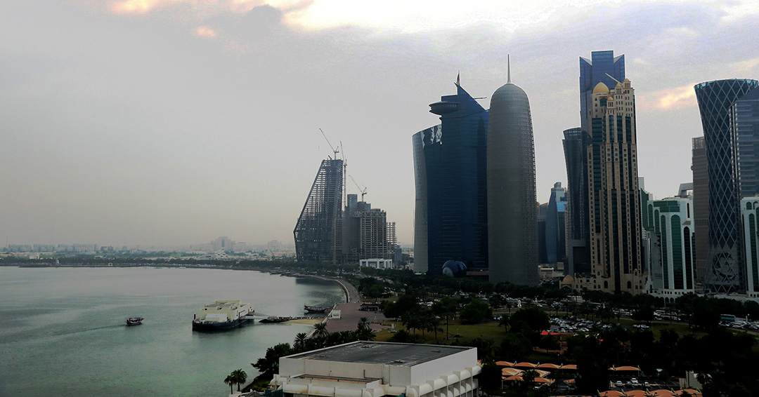 Qatar skyline 
