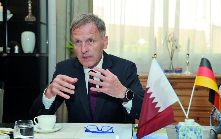 Hans-Udo Muzel, Ambassador of Germany to Qatar