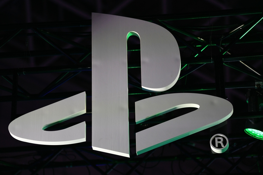 (FILES) In this file photo The Sony Playstation logo is seen during the Tokyo Game Show in Makuhari, Chiba Prefecture on September 12, 2019. Sony on June 1 postponed a streamed event at which it was to showcase games tailored for new-generation PlayStatio