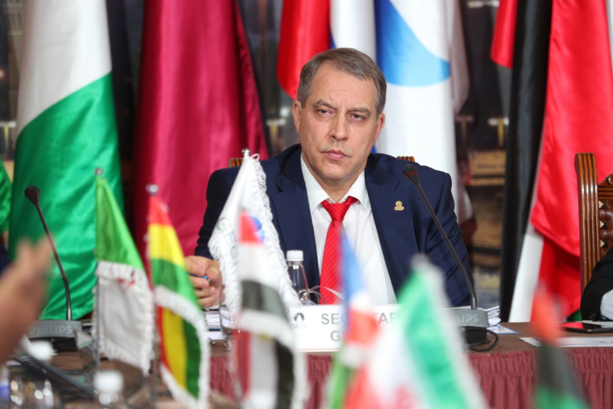 Dr. Yury Sentyurin, the Secretary-General of Gas Exporting Countries Forum (GECF)