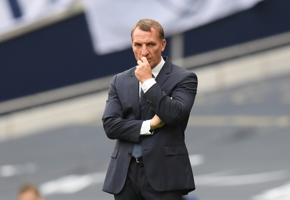 Leicester City manager Brendan Rodgers (REUTERS/Michael Regan)